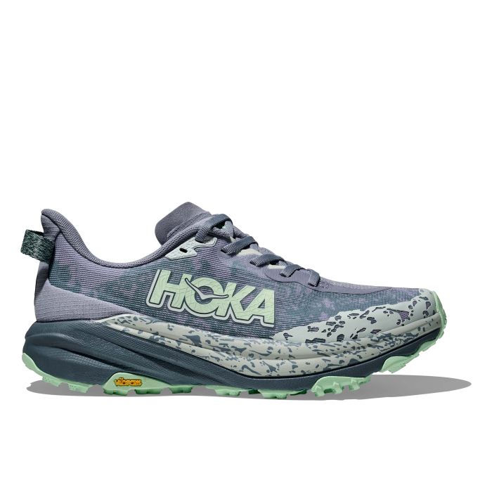 Hoka One One SPEEDGOAT W, ženske patike za trail trčanje, siva
