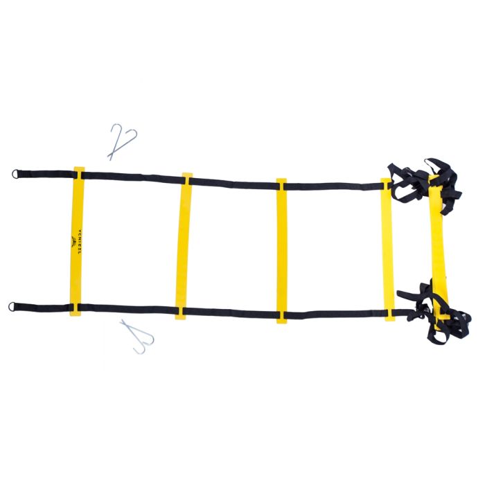 Terinda SPEED AGILITY LADDER RUBBER, dodatak za igralište, žuta