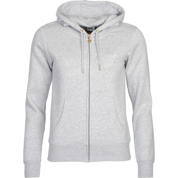 Felpa Con Zip Russell Athletic Brenda-Box - Maglia Lunga Donna, Tessuto Morbido E Caldo | Per Look Casual E Comfort Quotidiano