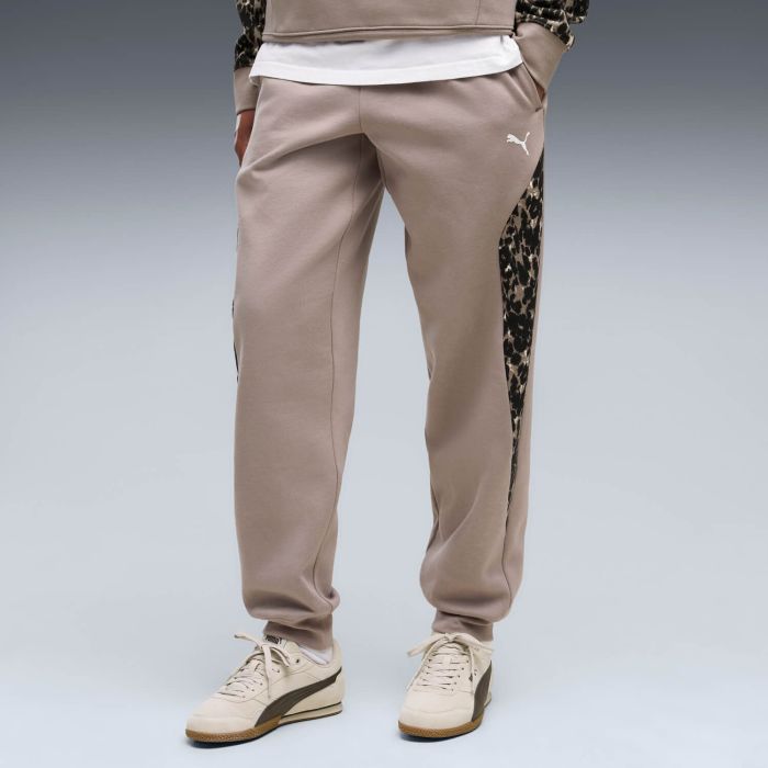 Puma SPORT ANIMAL COMFORT PANTS FL, ženske pantalone, bež