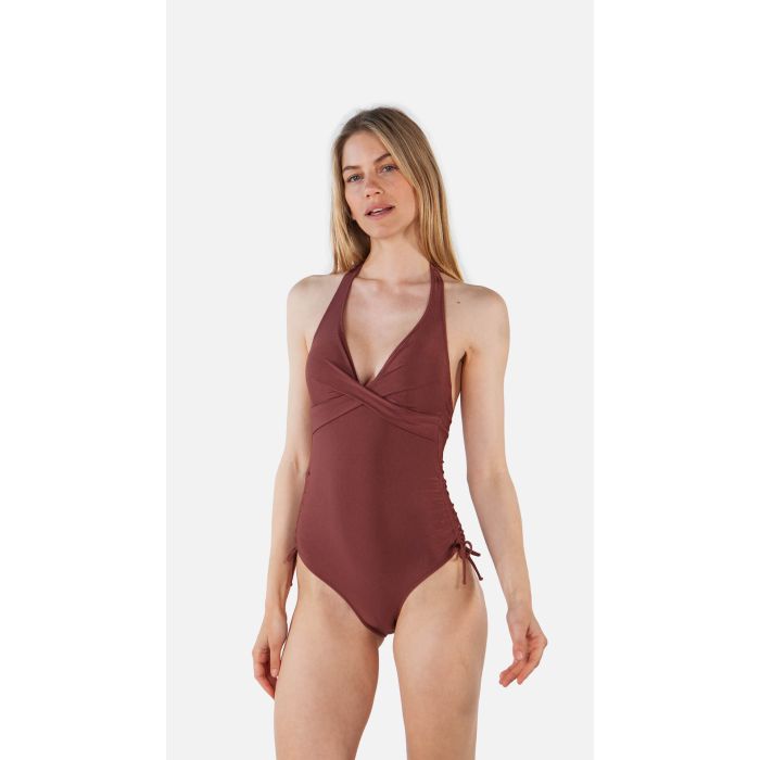 Barts ISLA HALTER ONE PIECE, ženski kupaći, crvena