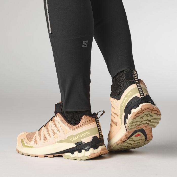 Salomon XA PRO 3D V9 W, ženske patike za trail trčanje, bež