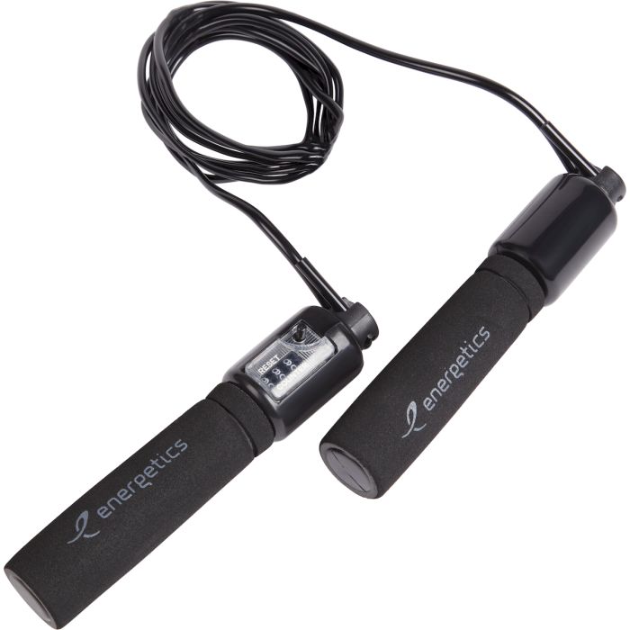 Energetics DIGITAL JUMP ROPE FOAM, ručka za vijaču, crna Intersport