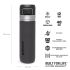 Stanley QUICK FLIP WATER BOTTLE 0,7L, alu termos boca kamp, siva