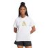 Adidas W T MET TEE, ženska majica, bijela