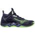 Mizuno WAVE MOMENTUM 3 MID, muške patike za odbojku, crna