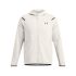 Under Armour UNSTOPPABLE FLC FZ HD EU, muški duks, bijela