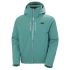 Zelena Helly Hansen ALPHA LIFALOFT JACKET, muška jakna za skijanje, zelena