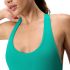 Speedo SOLID SCOOP NECK 1PC AF, ženski kupaći, zelena