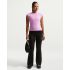 Nike W NSW CHILL KNIT RIB PANT, ženski donji dio trenerke, crna