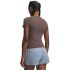 Under Armour MOTION FITTED SS, ženska majica za fitnes, braon