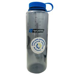 Nalgene WIDE MOUTH 1500ML, boca pvc, siva