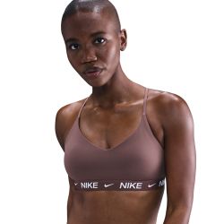 Nike W NK DF INDY LGT SPT BRA, ženski top, ljubičasta