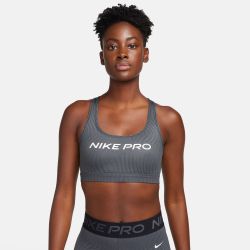 Nike W NP SWSH LGT SPT AOP BRA, ženski top, crna