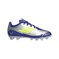 Adidas F50 CLUB FG/MG J MESSI, dječije kopačke za fudbal (fg), srebrna
