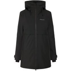 Didriksons HELLE WNS PARKA 5, ženska jakna a planinarenje, crna