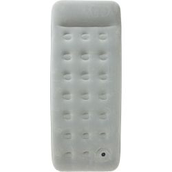 McKinley AIRBED SINGLE W-PUMP, dušek kamp na naduvavanje pvc, siva