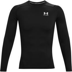Under Armour HG ARMOUR COMP LS, muška majica dugi rukav za fitnes, crna