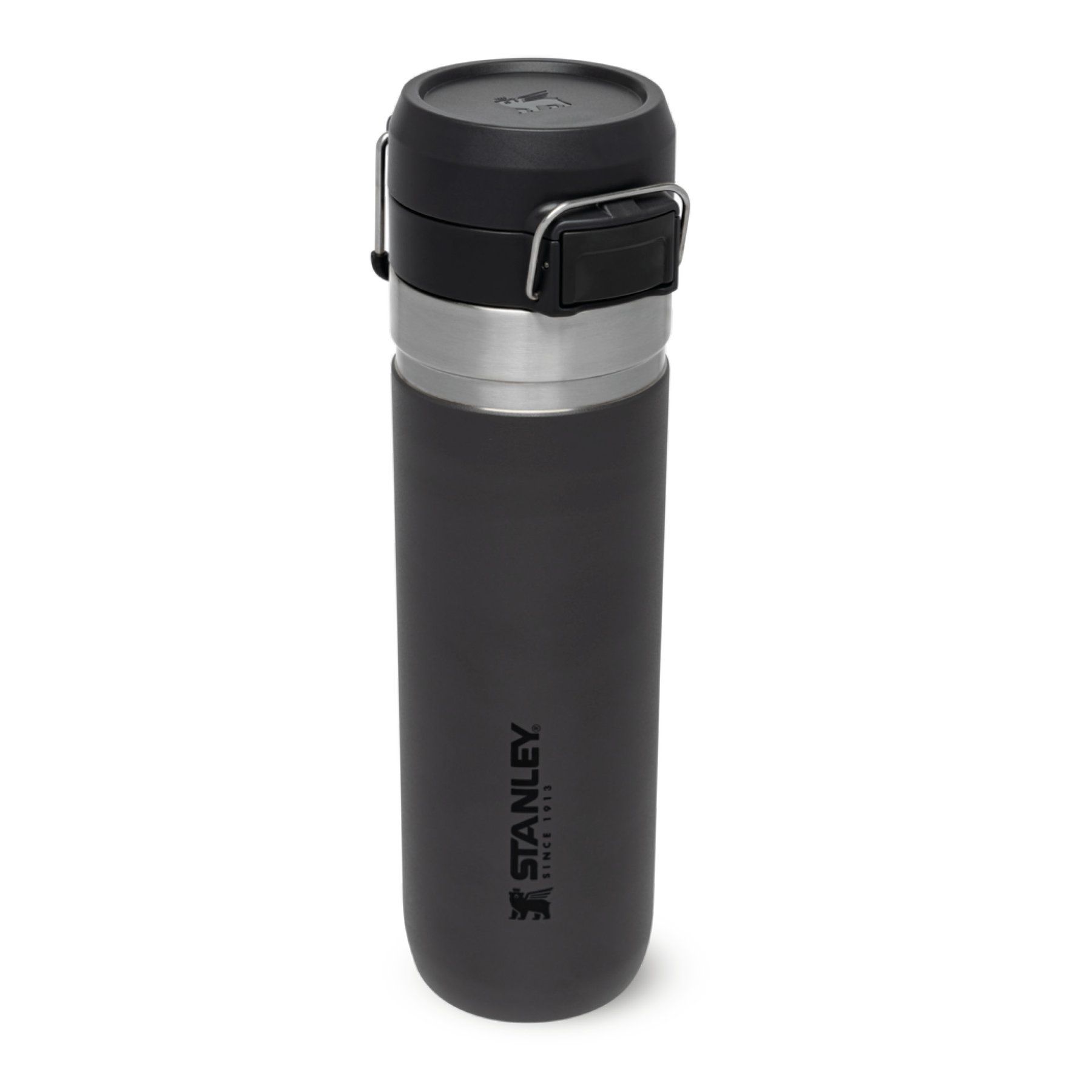 Stanley QUICK FLIP WATER BOTTLE 0,7L, alu termos boca kamp, siva