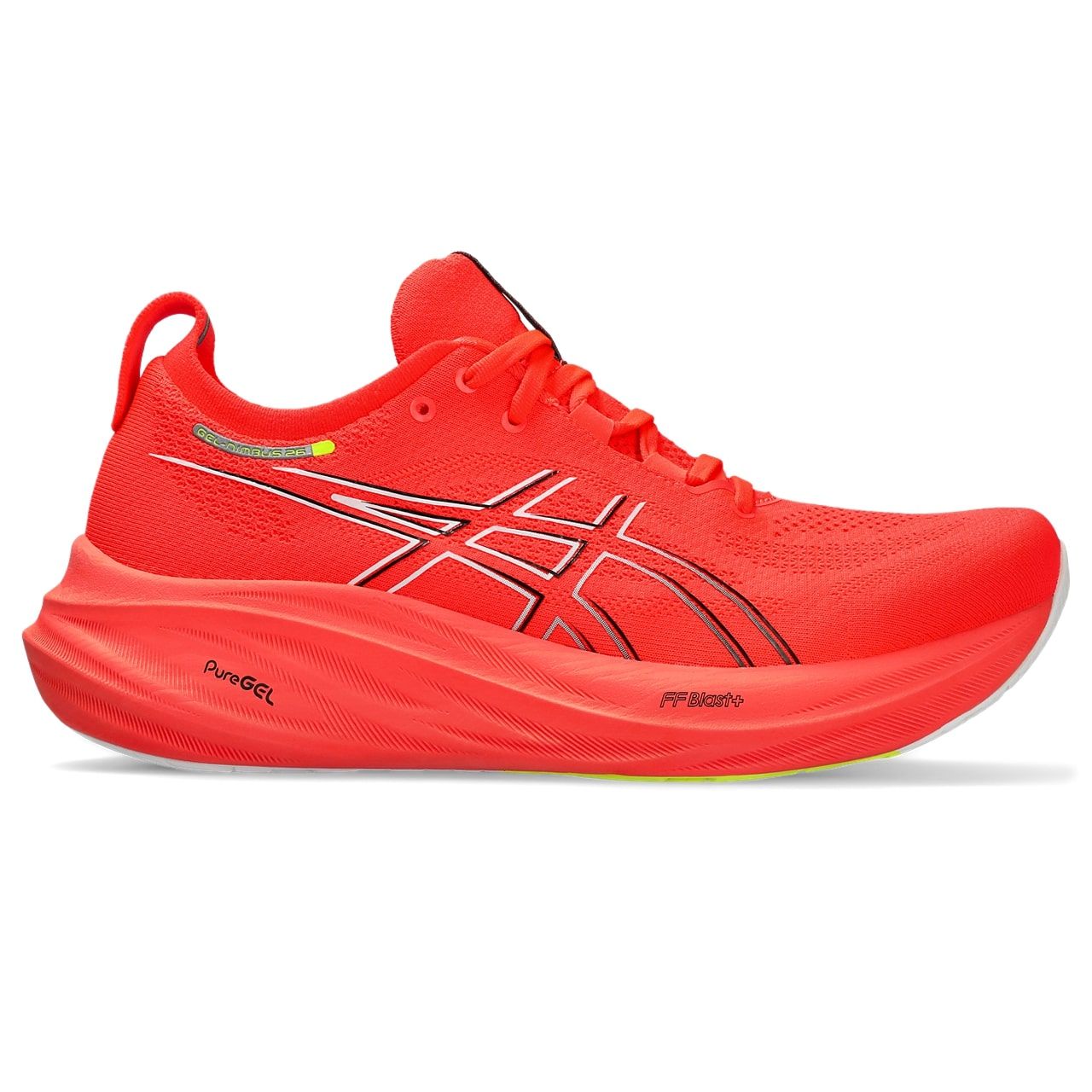 Asics GEL NIMBUS 26 mu ke patike za tr anje crvena Intersport
