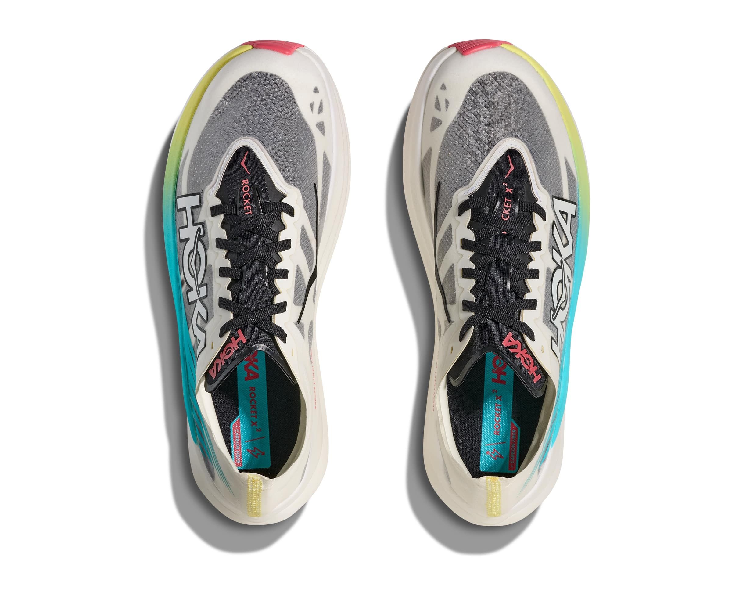 Hoka One One ROCKET X 2, muške patike za trčanje, bijela