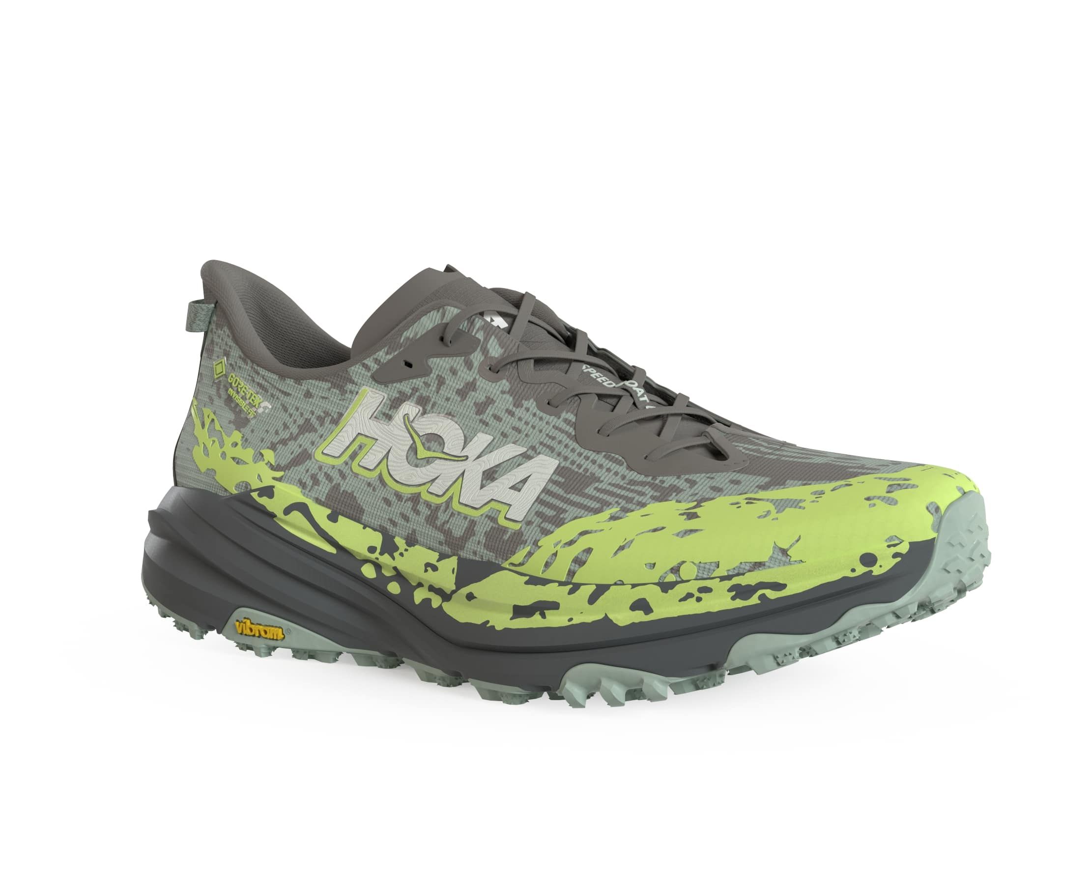 Hoka One One SPEEDGOAT 6 GTX, muške patike za trail trčanje, zelena