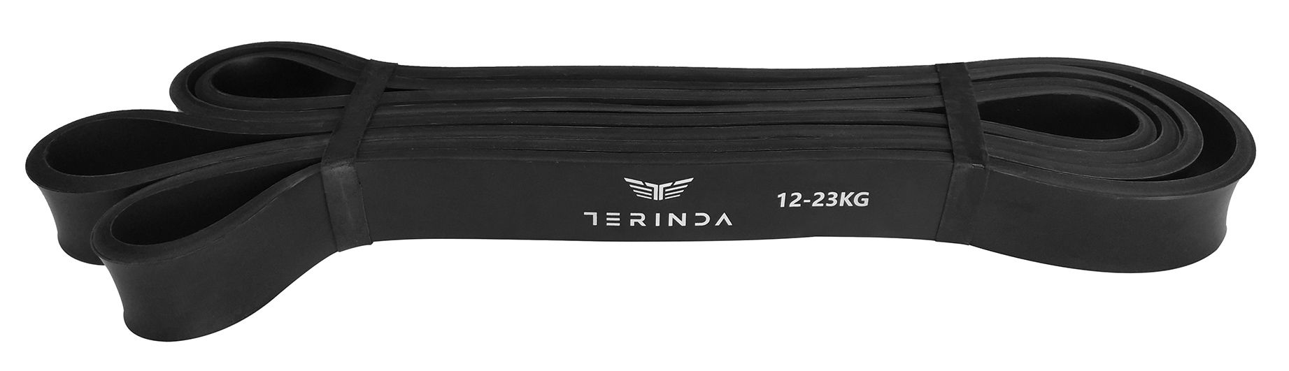 Terinda POWER BAND LATEX, fitnes traka, crna