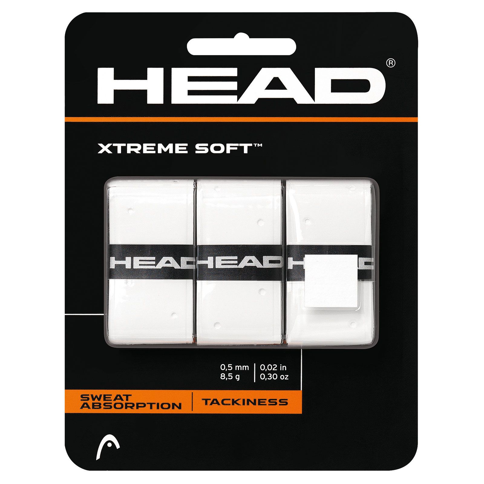Head XTREMESOFT, grip za tenis, bijela