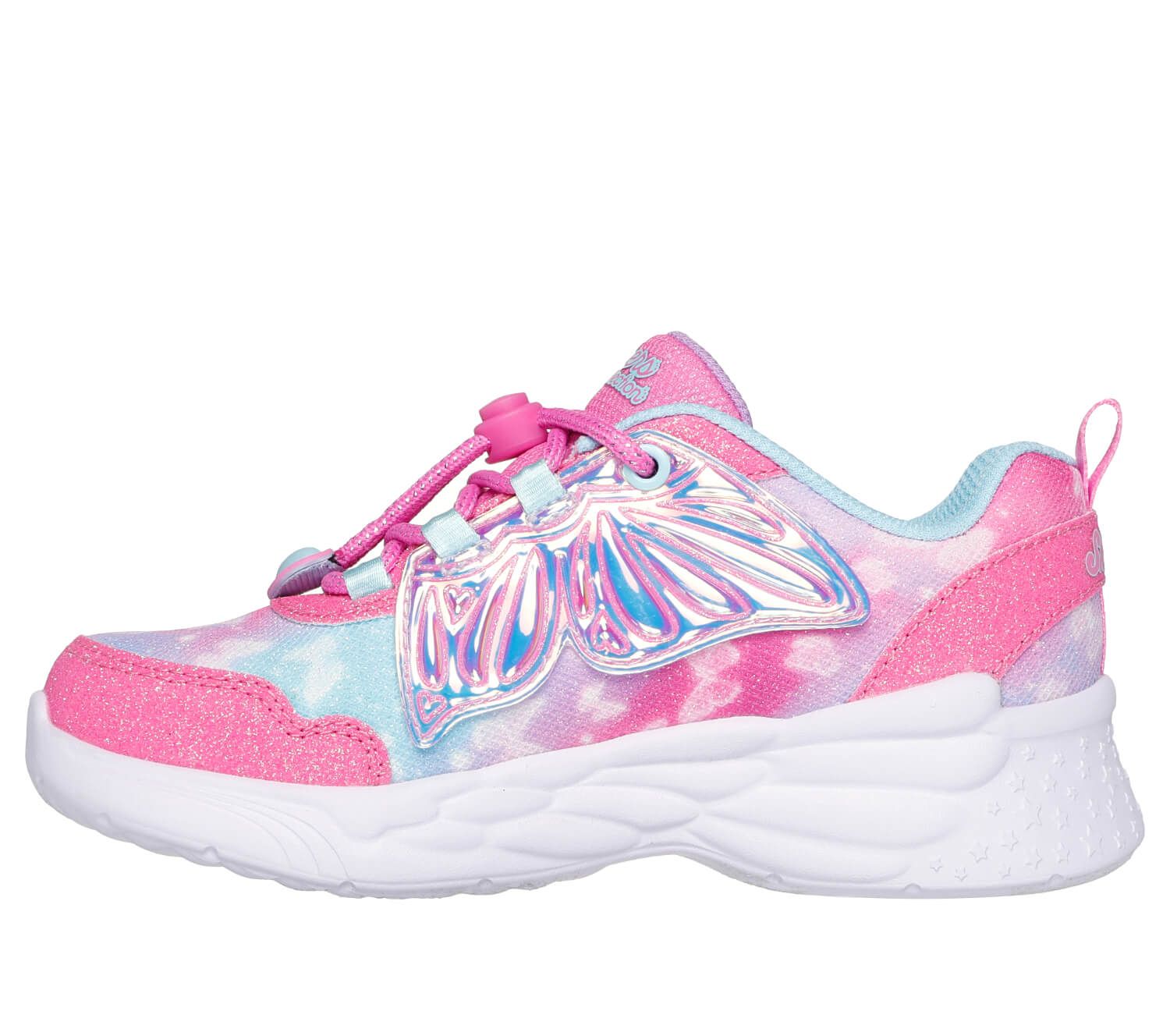 Skechers DREAM RACER - WING BRITES, dječije patike za slobodno vrijeme, roza
