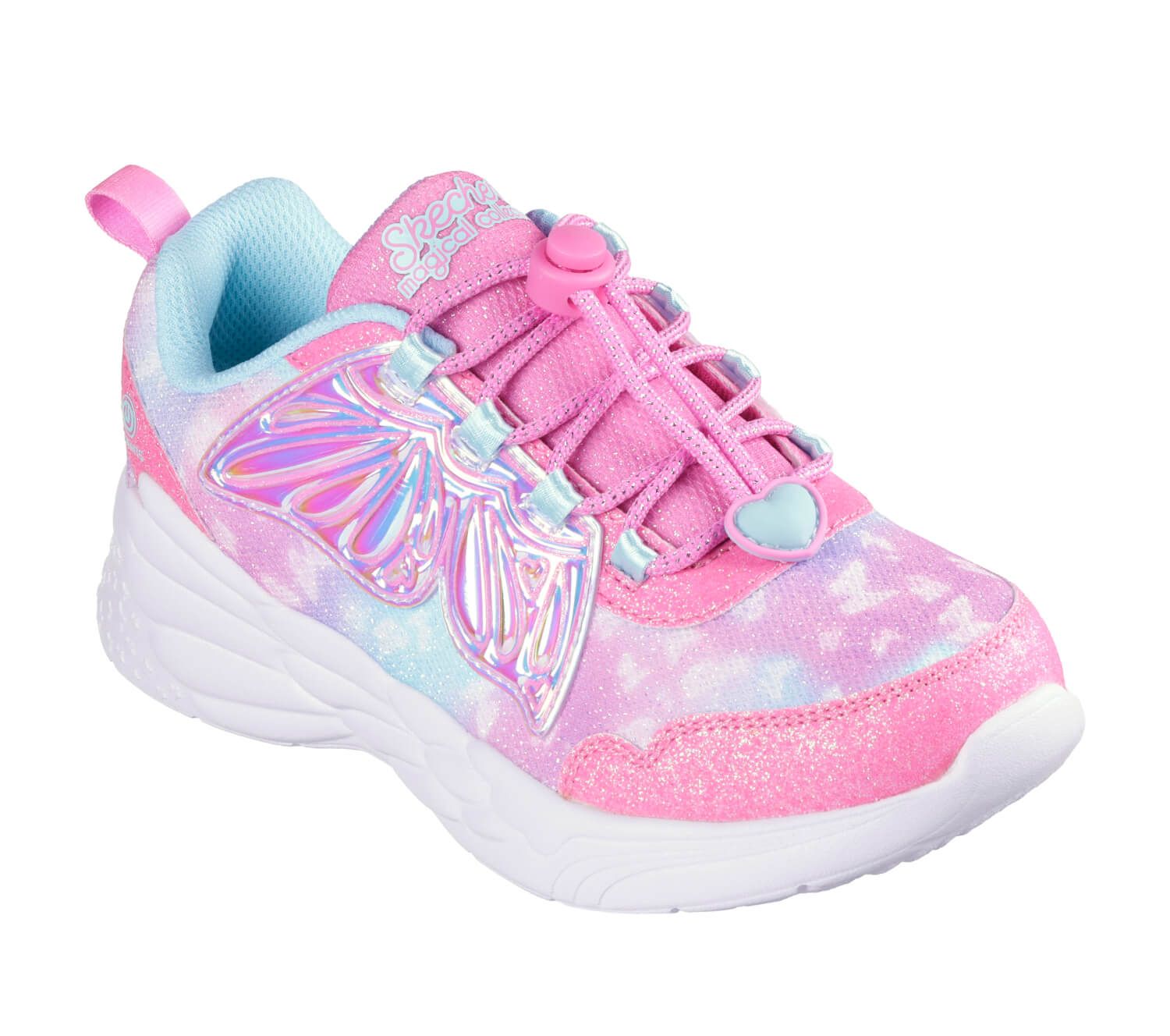 Skechers DREAM RACER - WING BRITES, dječije patike za slobodno vrijeme, roza