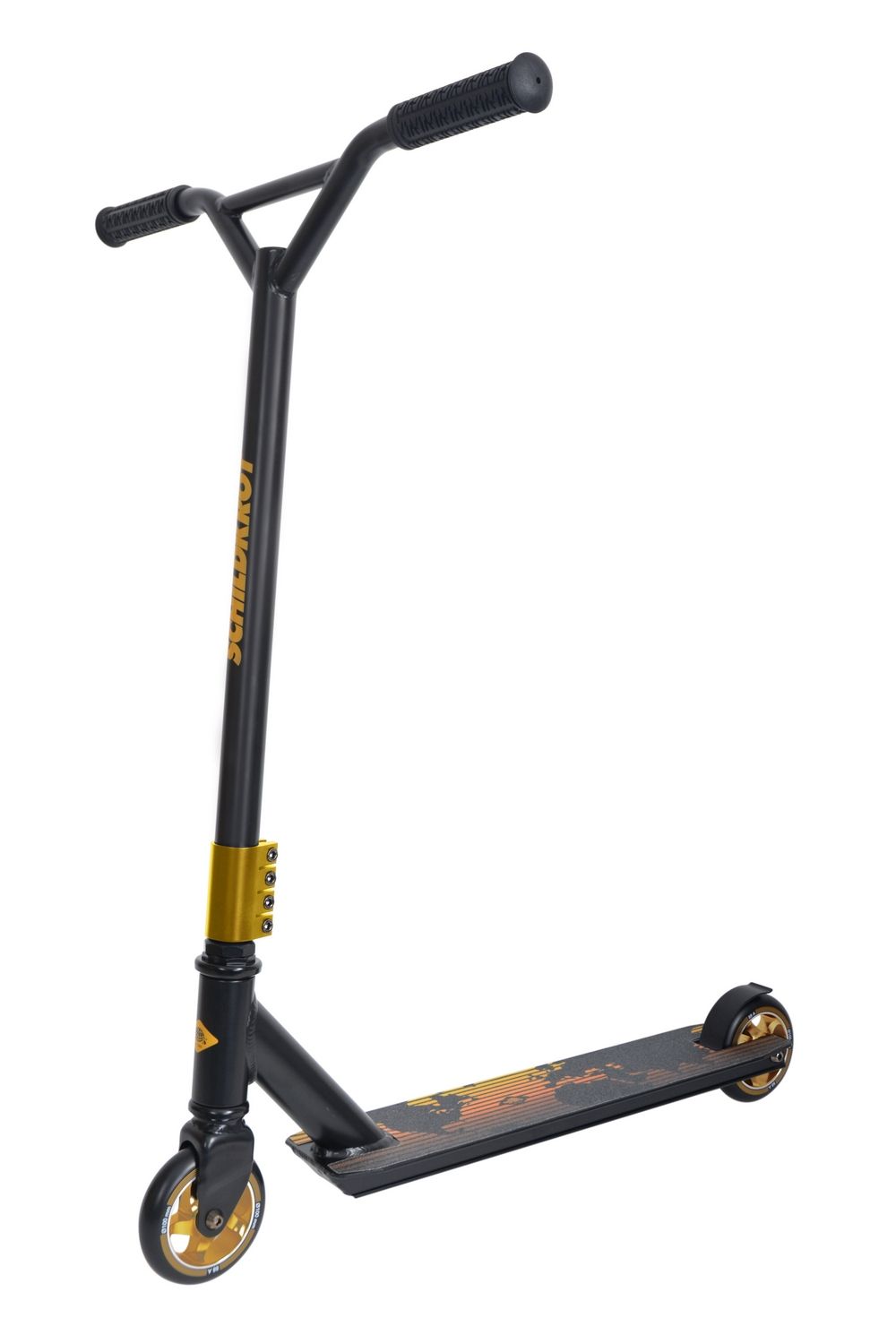 Schildkroet STUNT UNTWIST FIRE, trotinet, crna