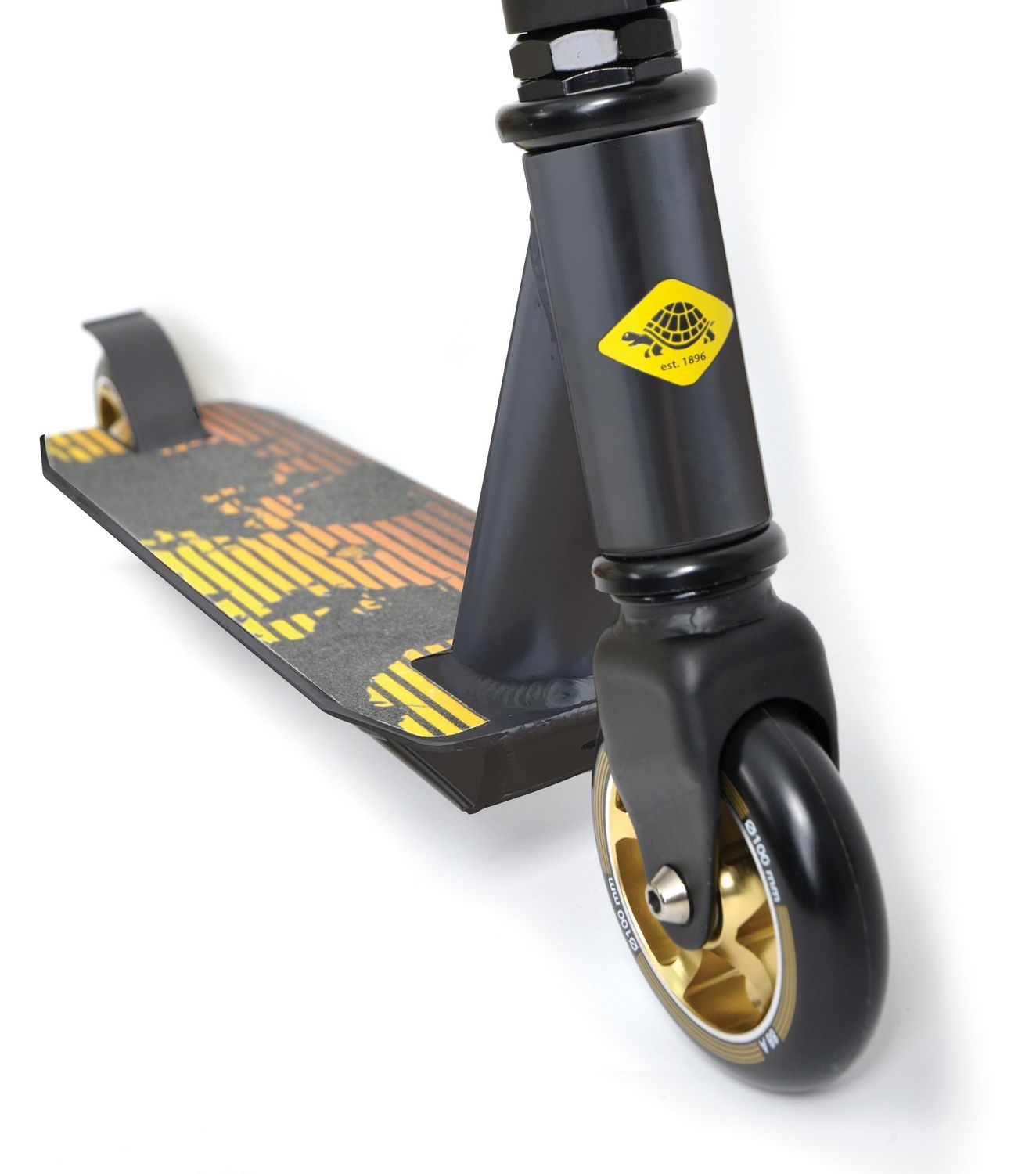 Schildkroet STUNT UNTWIST FIRE, trotinet, crna