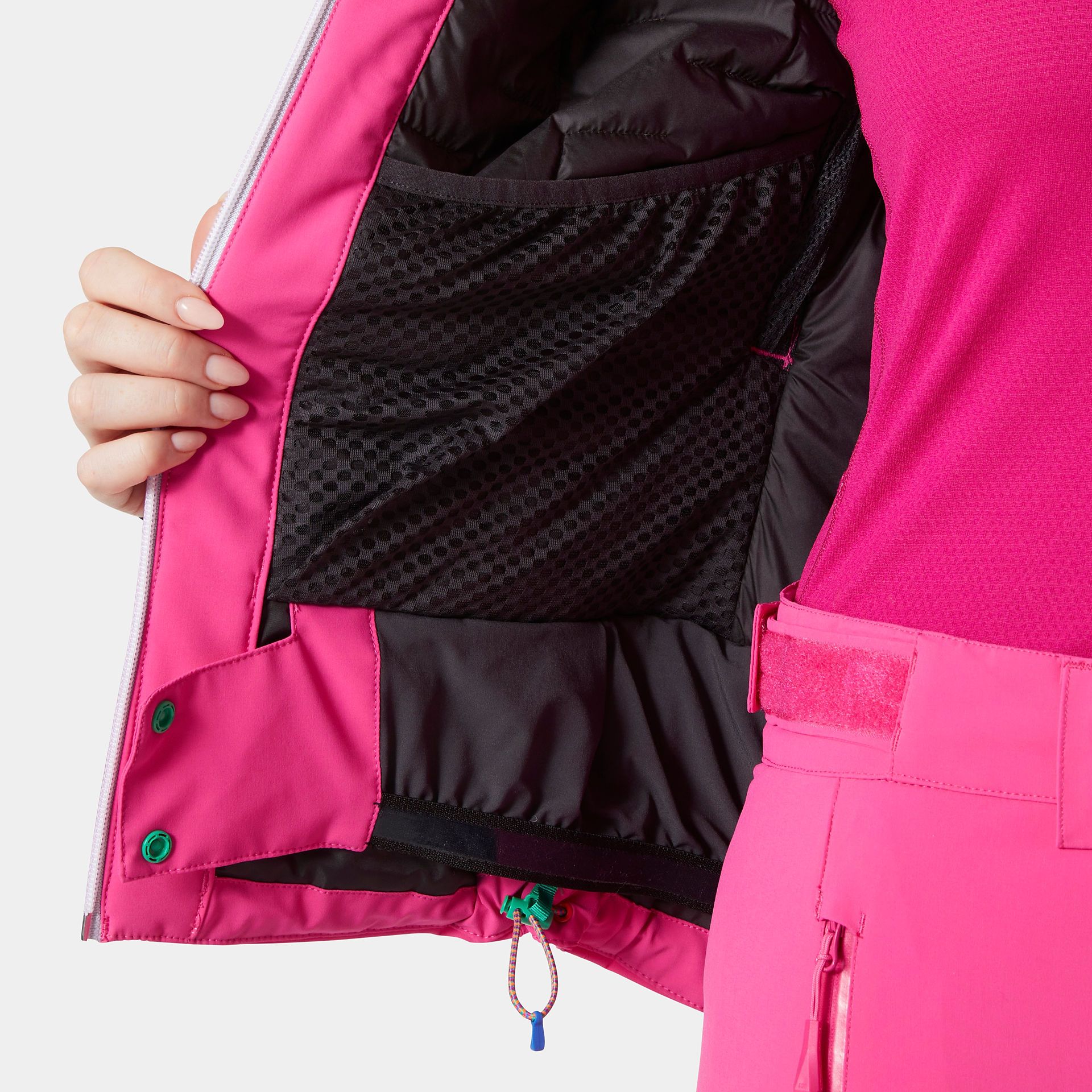 Helly Hansen W ALPHELIA LIFALOFT JACKET, ženska jakna za skijanje, roza