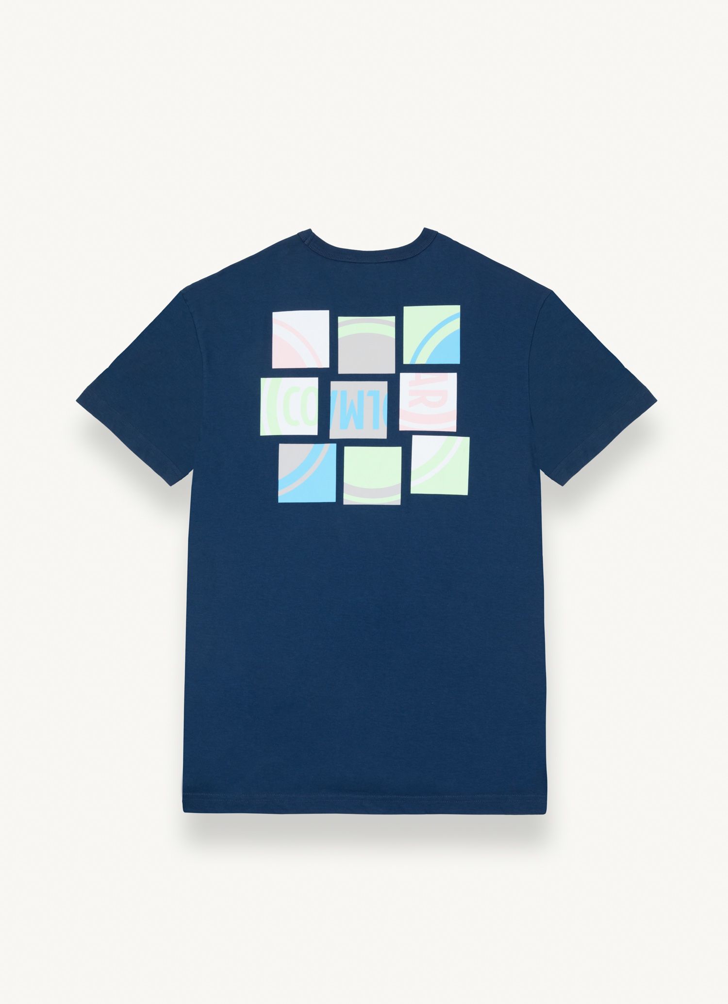 Colmar COTTON T-SHIRT WITH EMBOSSED PRINT, muška majica, plava