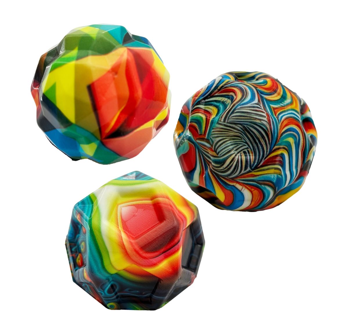 Schildkroet HIGH BOUNCE BALLS 3ER SET, igra, šarena