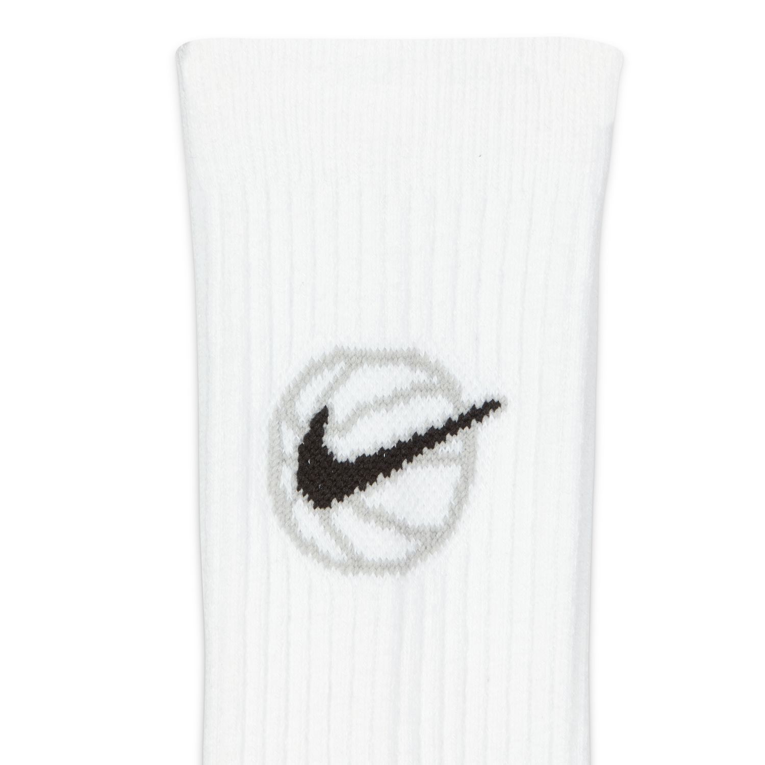 Nike U NK ED CREW BBALL 3PR, čarape, bijela