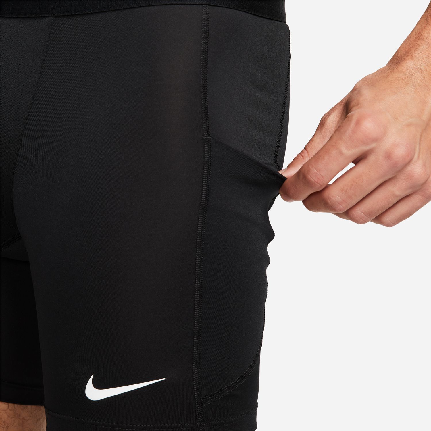 Nike M NP DF SHORT, muške helanke za fitnes, crna
