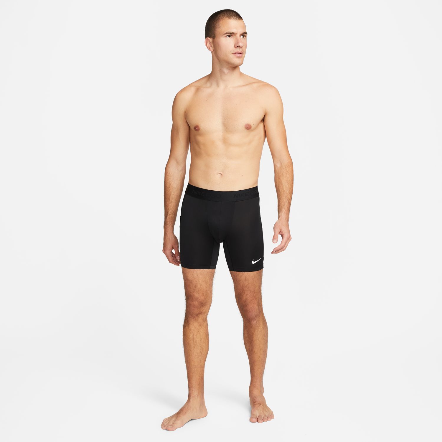 Nike M NP DF SHORT, muške helanke za fitnes, crna