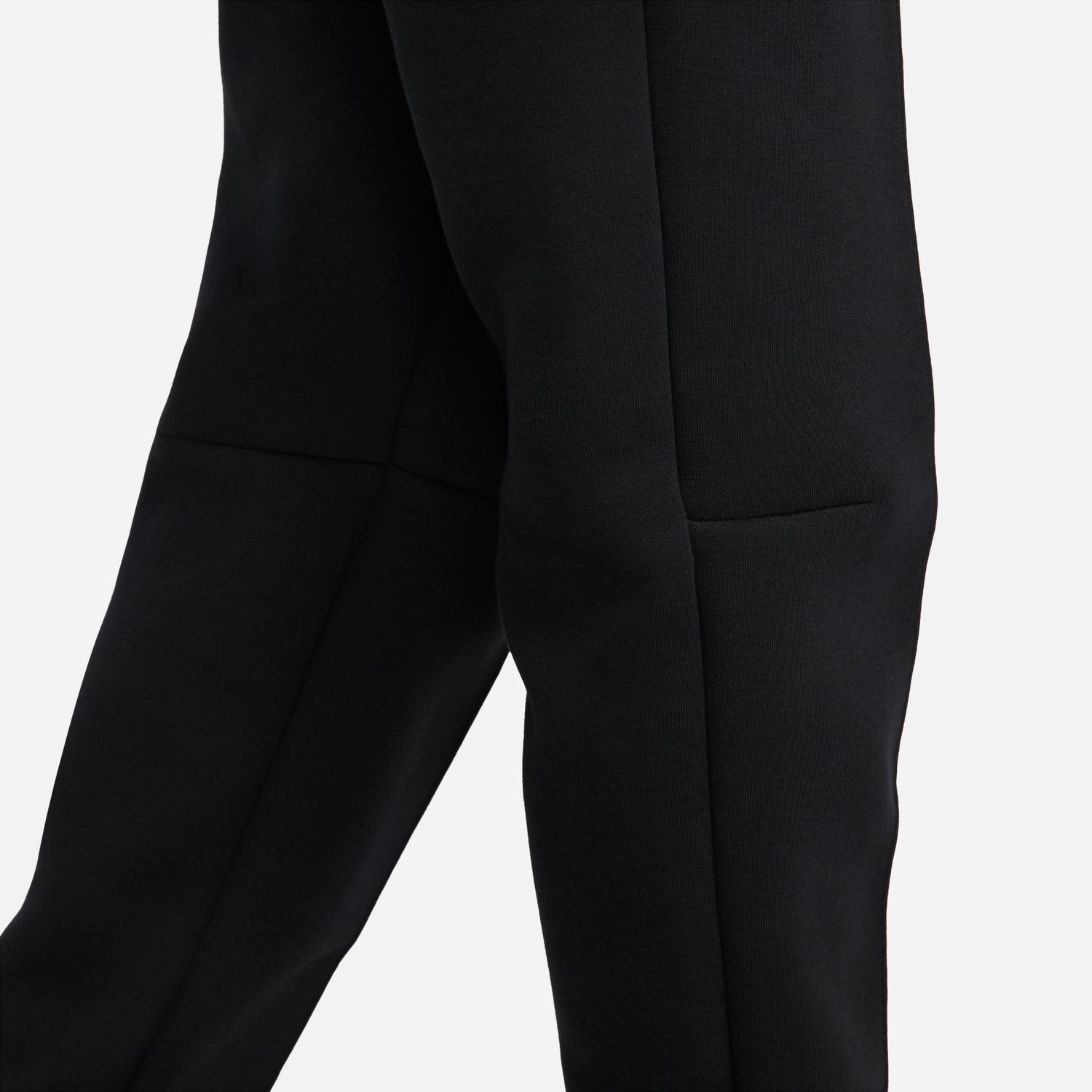 Nike W NSW TCH FLC MR JGGR, ženske pantalone, crna