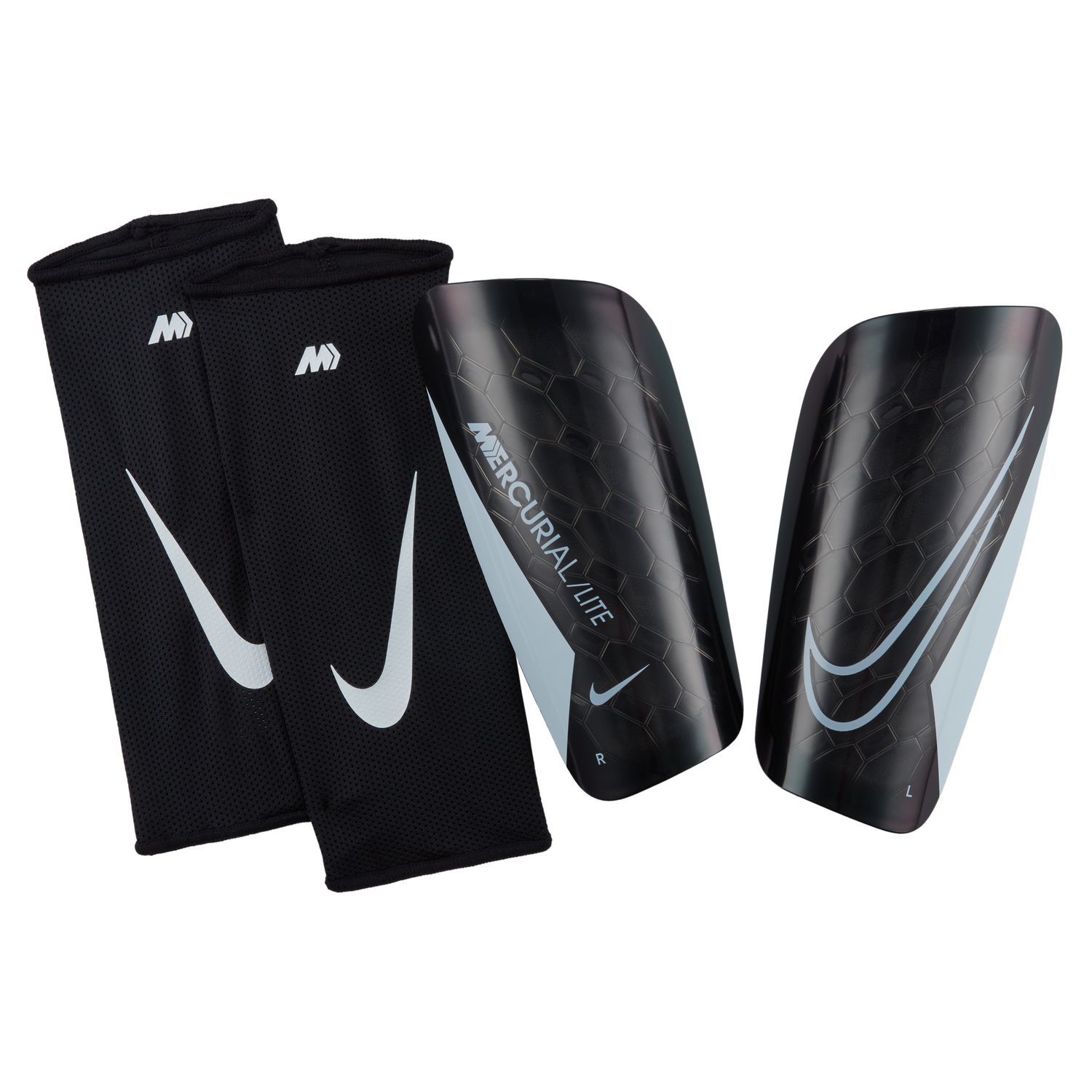 Nike MERC LITE, štitnik podkolenica za fudbal, crna