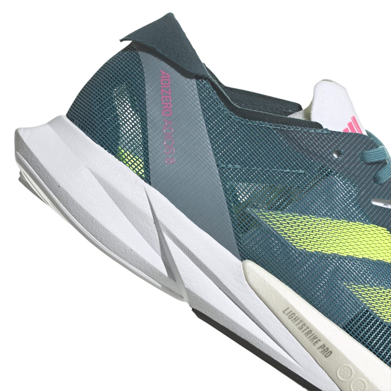 Adidas ADIZERO ADIOS 8 W, ženske patike za trčanje, zelena