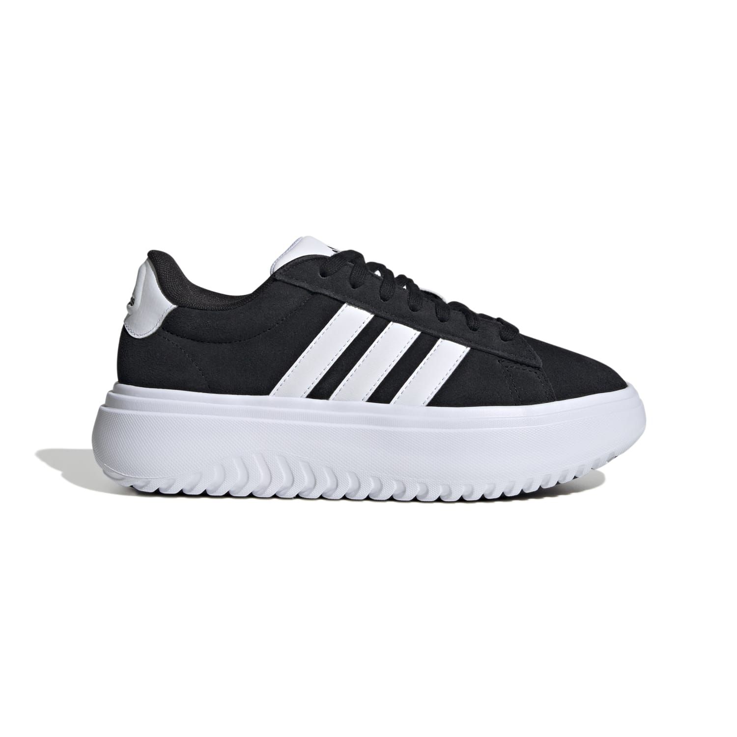 Adidas GRAND COURT PLATFORM SUEDE, ženske patike za slobodno vrijeme, crna
