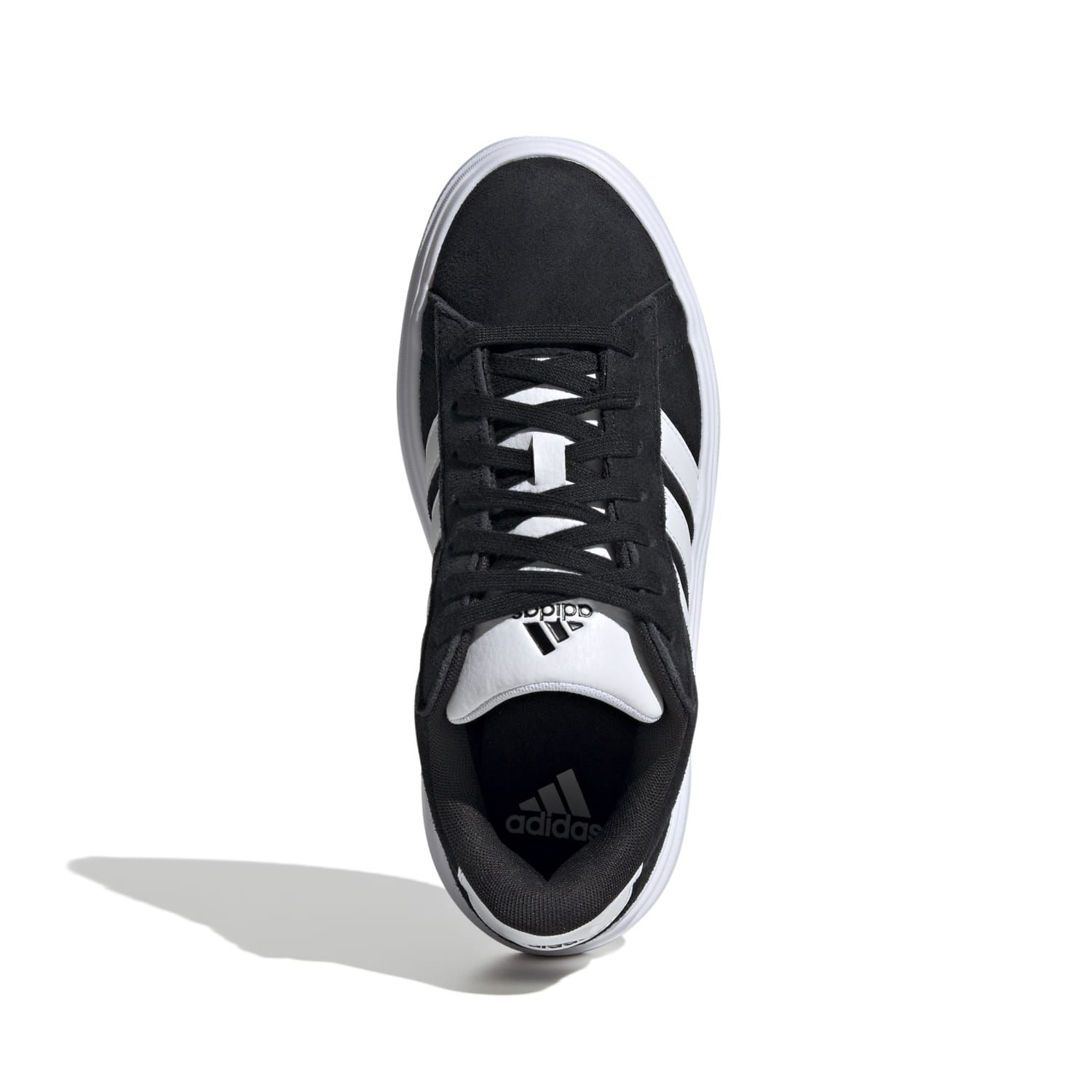 Adidas GRAND COURT PLATFORM SUEDE, ženske patike za slobodno vrijeme, crna