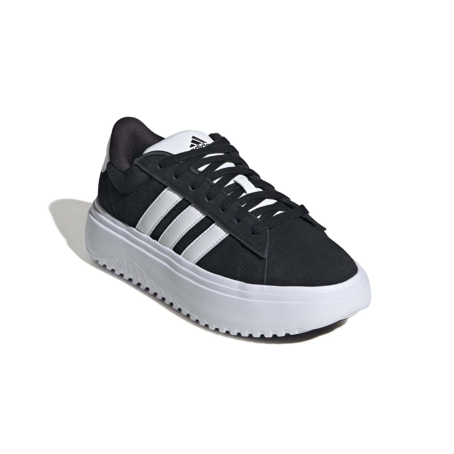 Adidas GRAND COURT PLATFORM SUEDE, ženske patike za slobodno vrijeme, crna