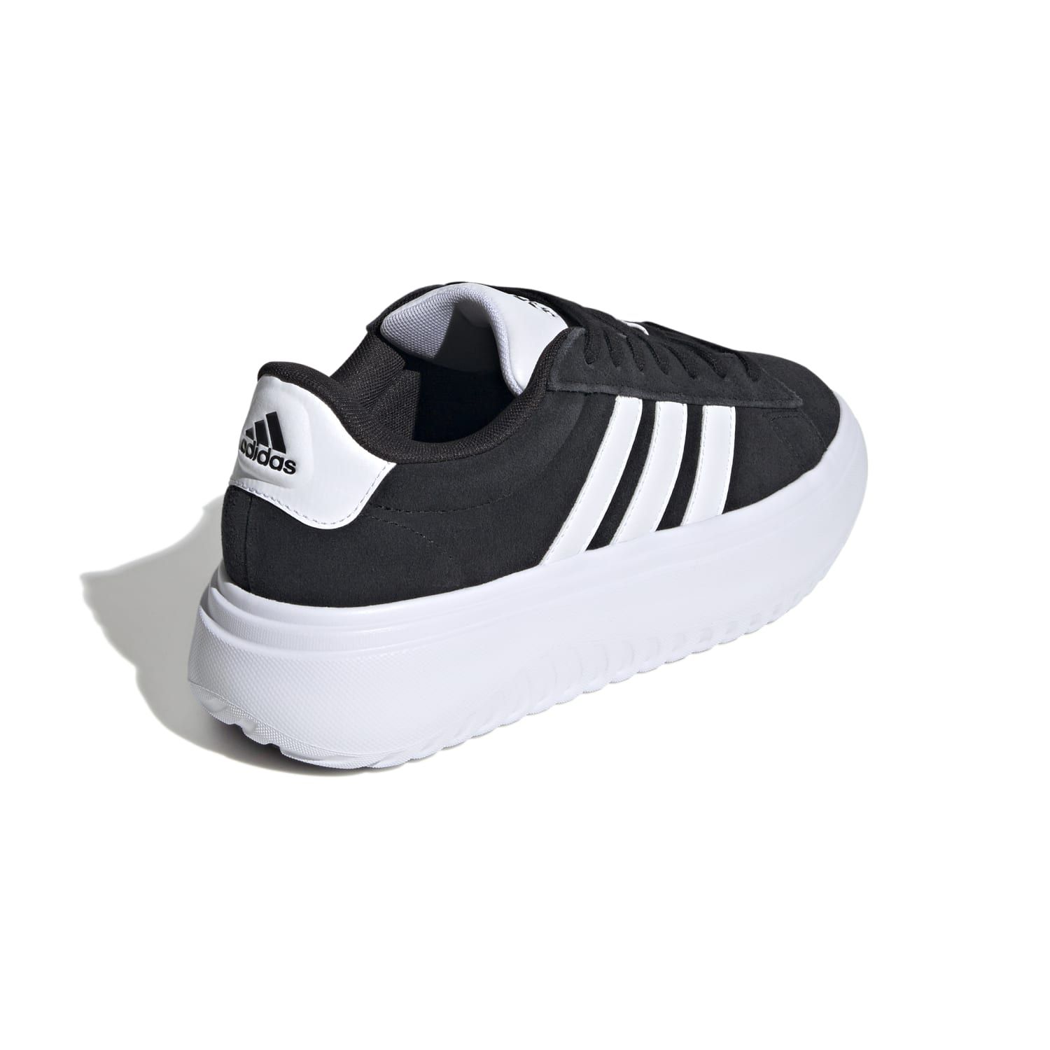 Adidas GRAND COURT PLATFORM SUEDE, ženske patike za slobodno vrijeme, crna