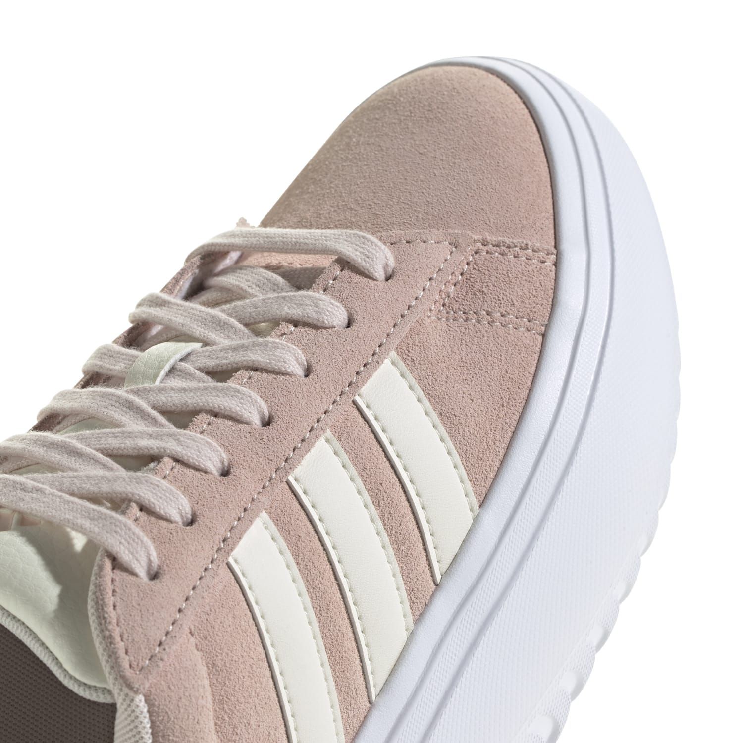 Adidas GRAND COURT PLATFORM SUEDE enske patike za slobodno vrijeme roza Intersport