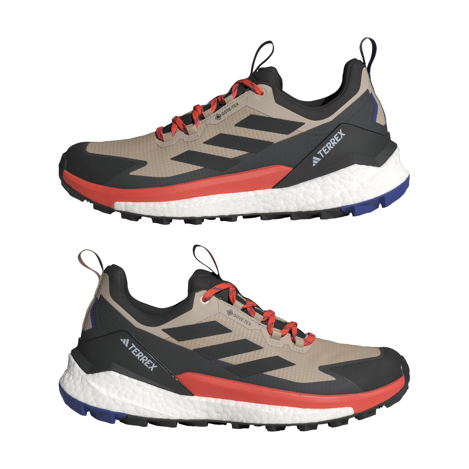 Adidas TERREX FREE HIKER 2 LOW GTX, muške cipele za planinarenje, bež