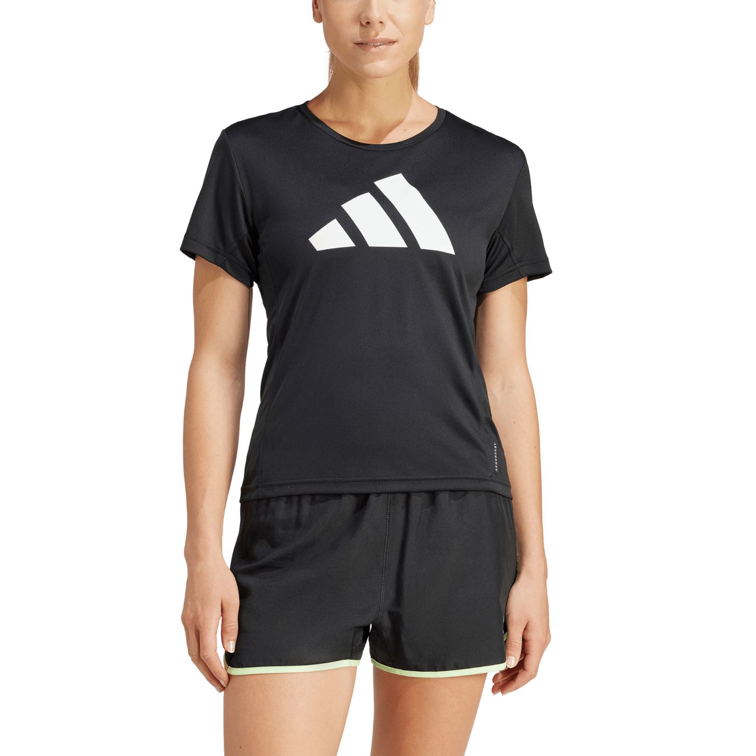 Adidas RUN IT TEE, ženska majica za trčanje, crna