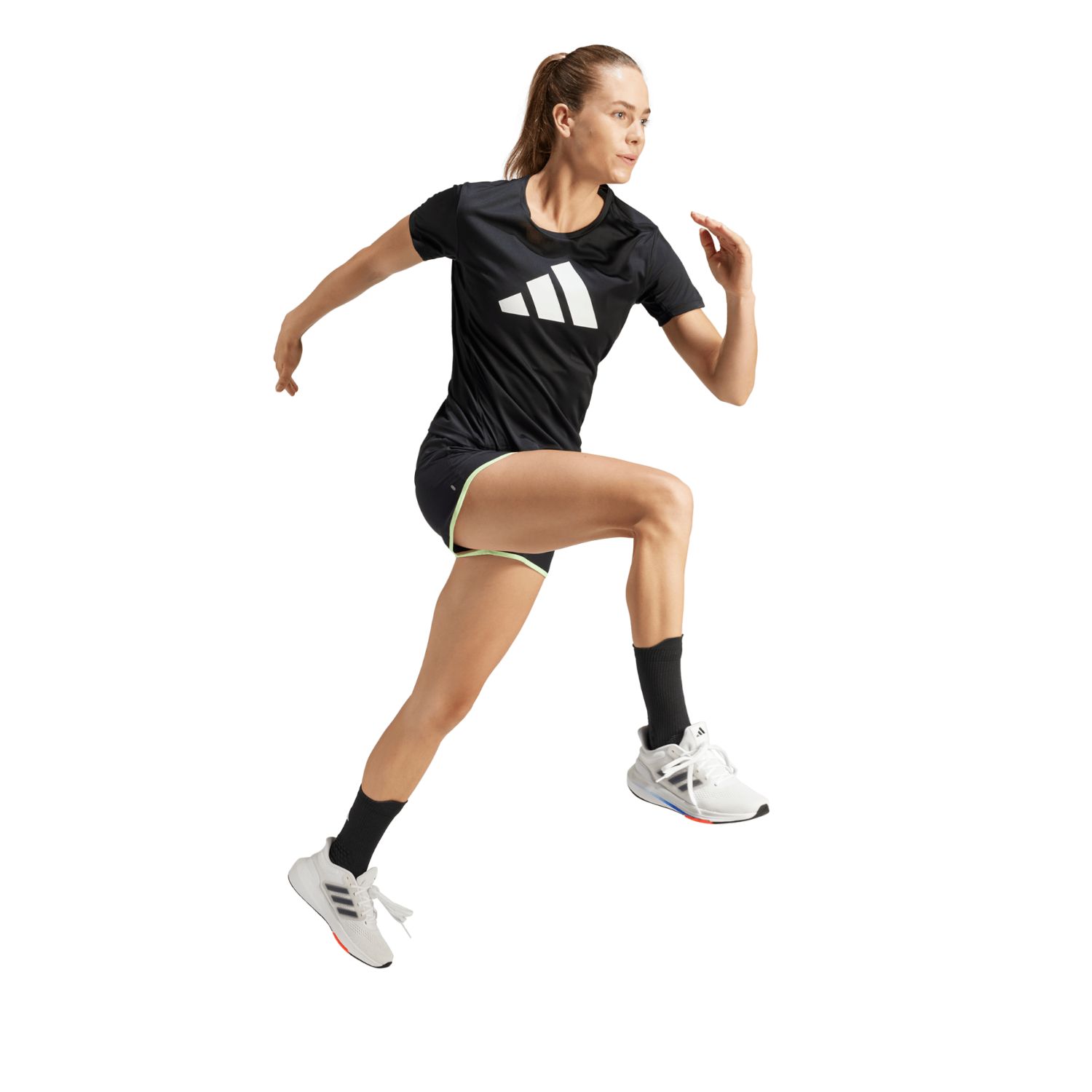 Adidas RUN IT TEE, ženska majica za trčanje, crna