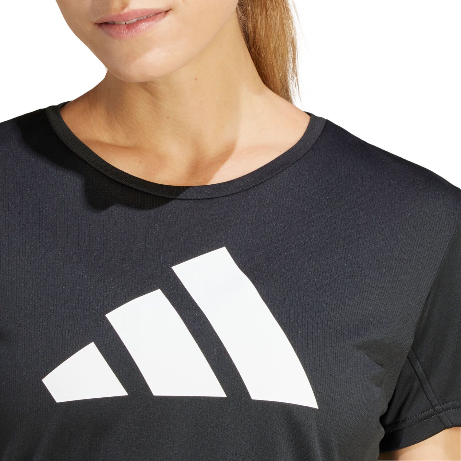 Adidas RUN IT TEE, ženska majica za trčanje, crna